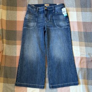 Kut from the Kloth Meg Blue Wide Leg Jeans